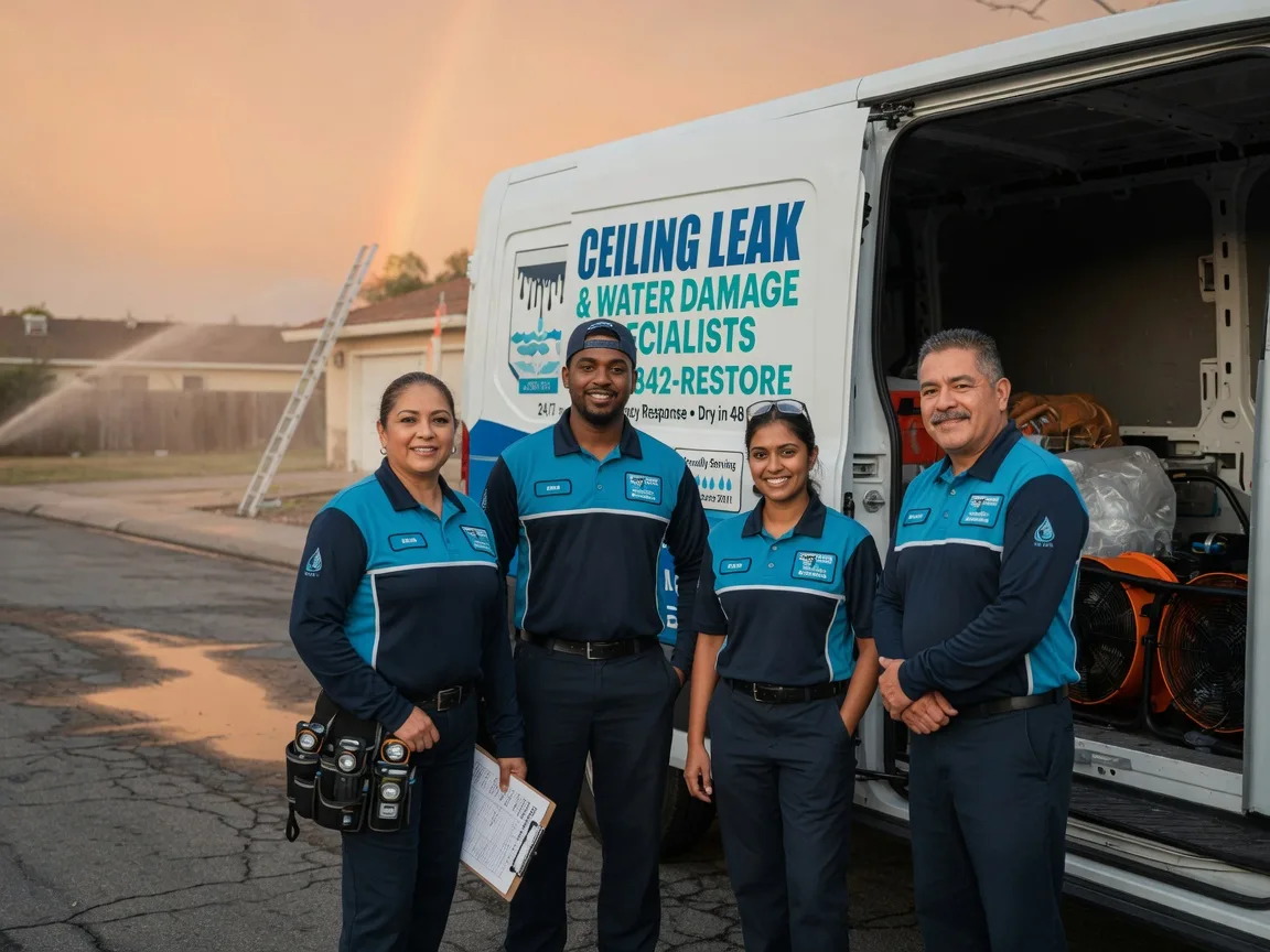 Ceiling Leak Cleanup company in Hamlin, TX